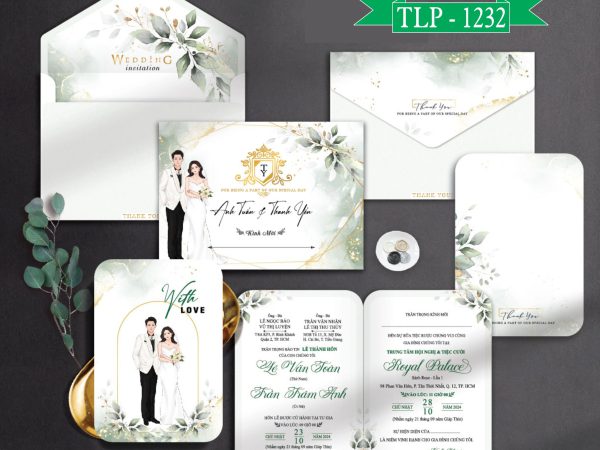 TC-1232 Hoa loang xanh